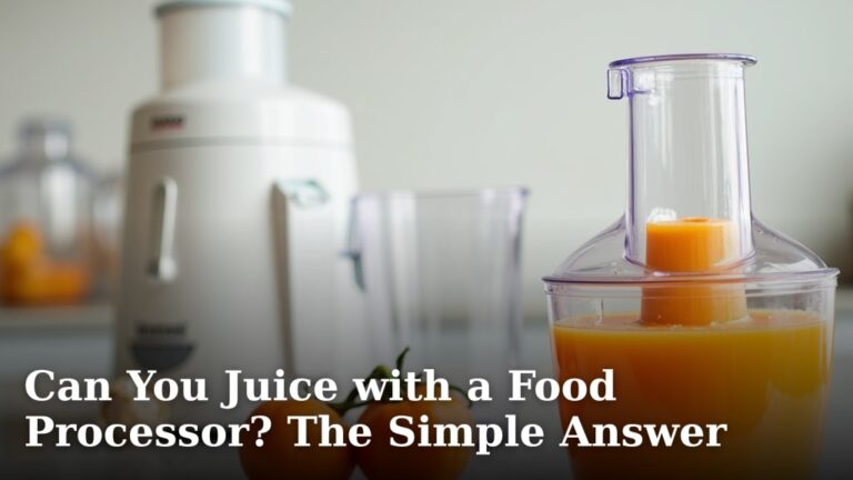 Can You Juice with a Food Processor? The Simple Answer