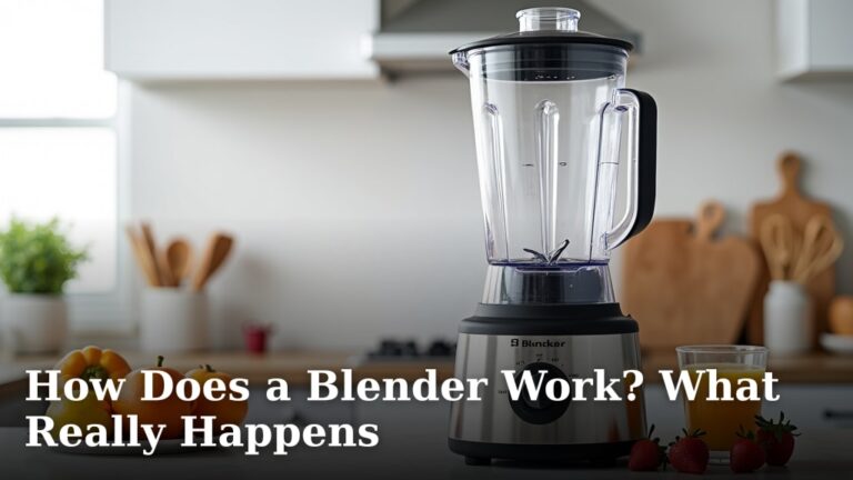 How Does a Blender Work? What Really Happens