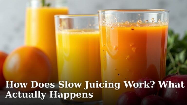 How Does Slow Juicing Work? What Actually Happens