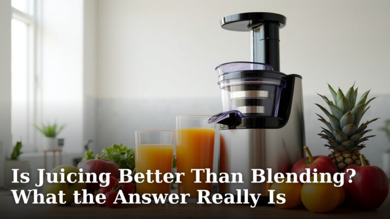 Is Juicing Better Than Blending? What the Answer Really Is